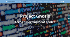 Desktop Screenshot of project-gnosis.com