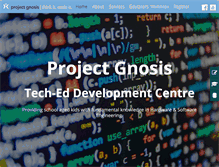 Tablet Screenshot of project-gnosis.com